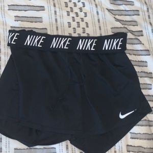 Black Nike Shorts; S